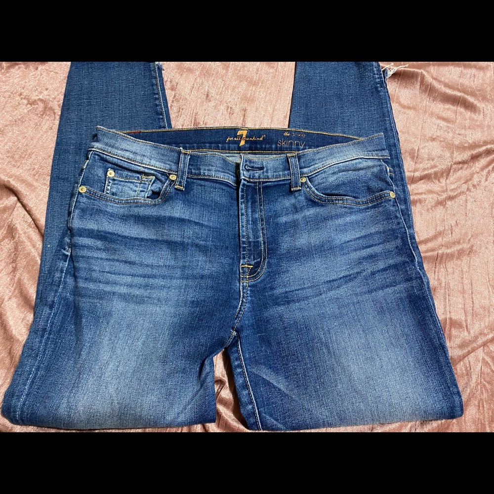 7 for all mankind jeans The ankle skinny